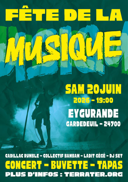 affiche fête de la musique 2026