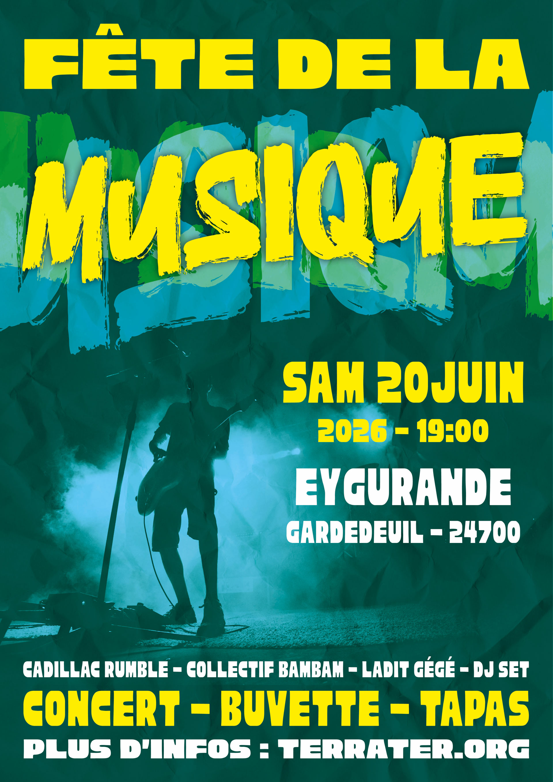 affiche fête de la musique 2026