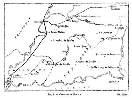 Carte de la Double